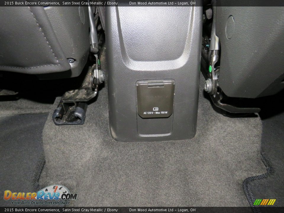 2015 Buick Encore Convenience Satin Steel Gray Metallic / Ebony Photo #25