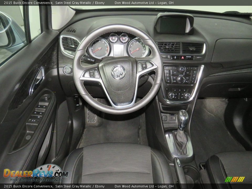 2015 Buick Encore Convenience Satin Steel Gray Metallic / Ebony Photo #26