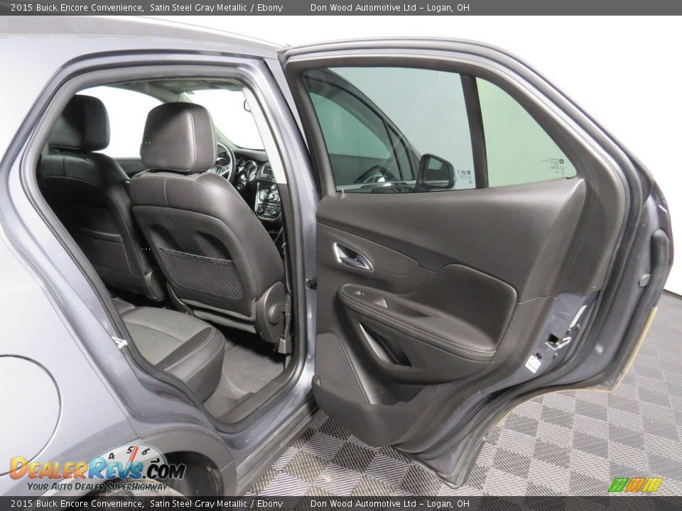2015 Buick Encore Convenience Satin Steel Gray Metallic / Ebony Photo #27