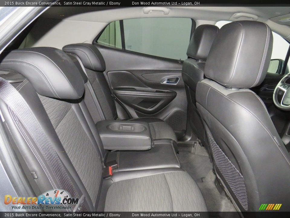 2015 Buick Encore Convenience Satin Steel Gray Metallic / Ebony Photo #29