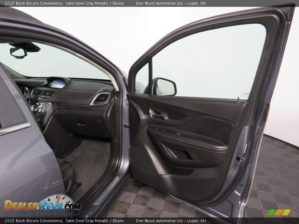 2015 Buick Encore Convenience Satin Steel Gray Metallic / Ebony Photo #30