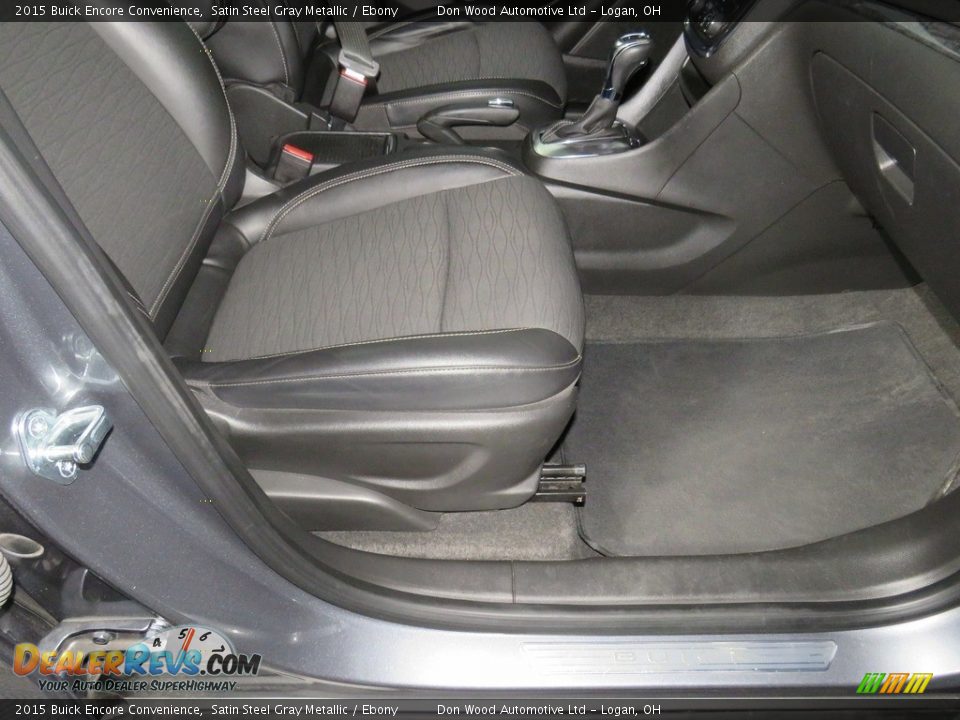2015 Buick Encore Convenience Satin Steel Gray Metallic / Ebony Photo #31