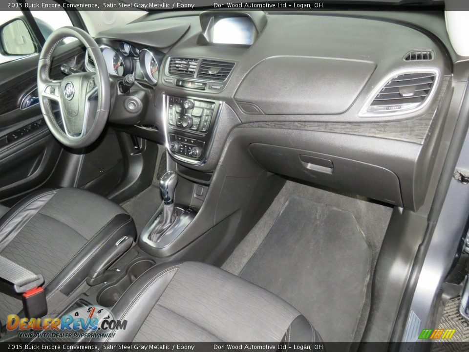 2015 Buick Encore Convenience Satin Steel Gray Metallic / Ebony Photo #32