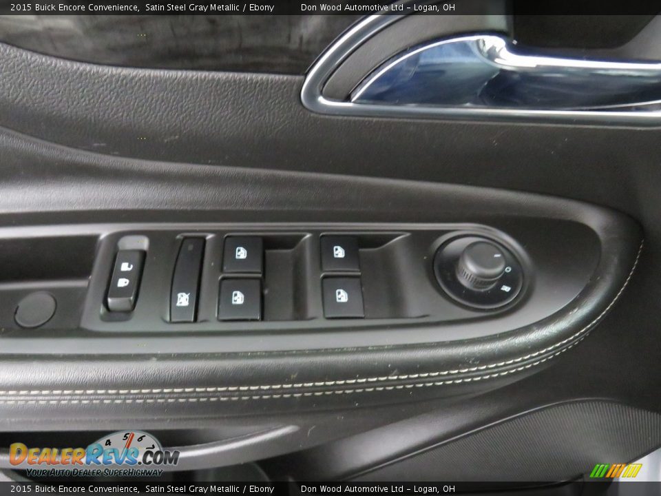 2015 Buick Encore Convenience Satin Steel Gray Metallic / Ebony Photo #33