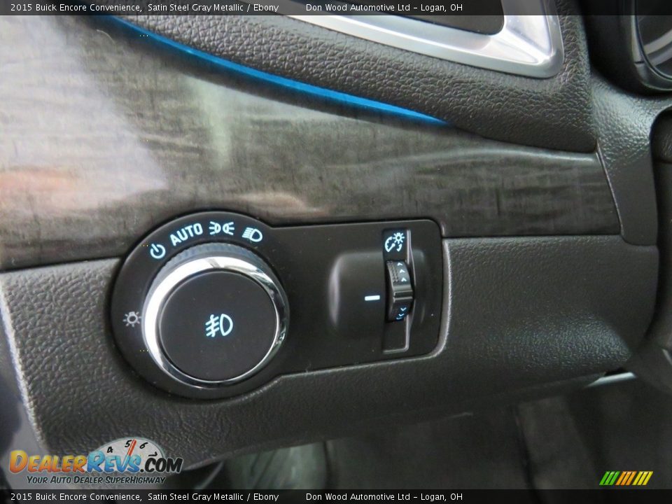 2015 Buick Encore Convenience Satin Steel Gray Metallic / Ebony Photo #34