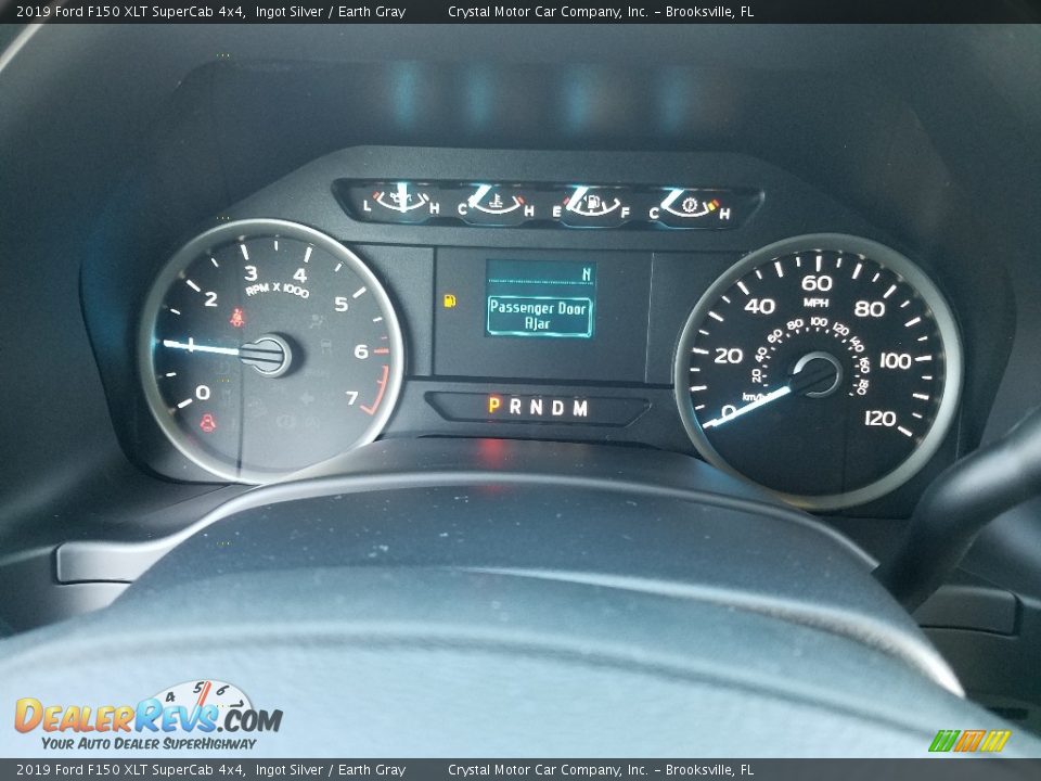 2019 Ford F150 XLT SuperCab 4x4 Ingot Silver / Earth Gray Photo #14