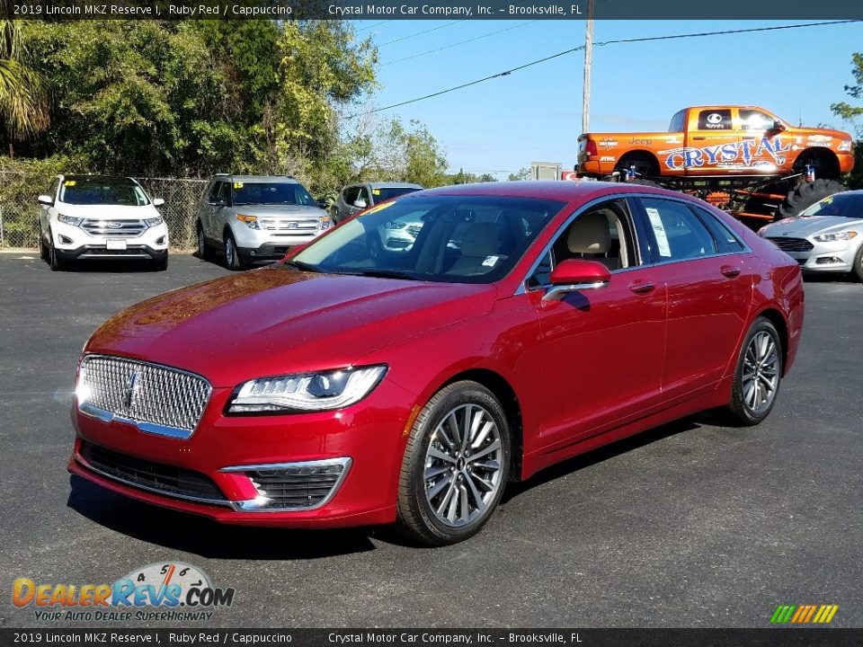 2019 Lincoln MKZ Reserve I Ruby Red / Cappuccino Photo #1