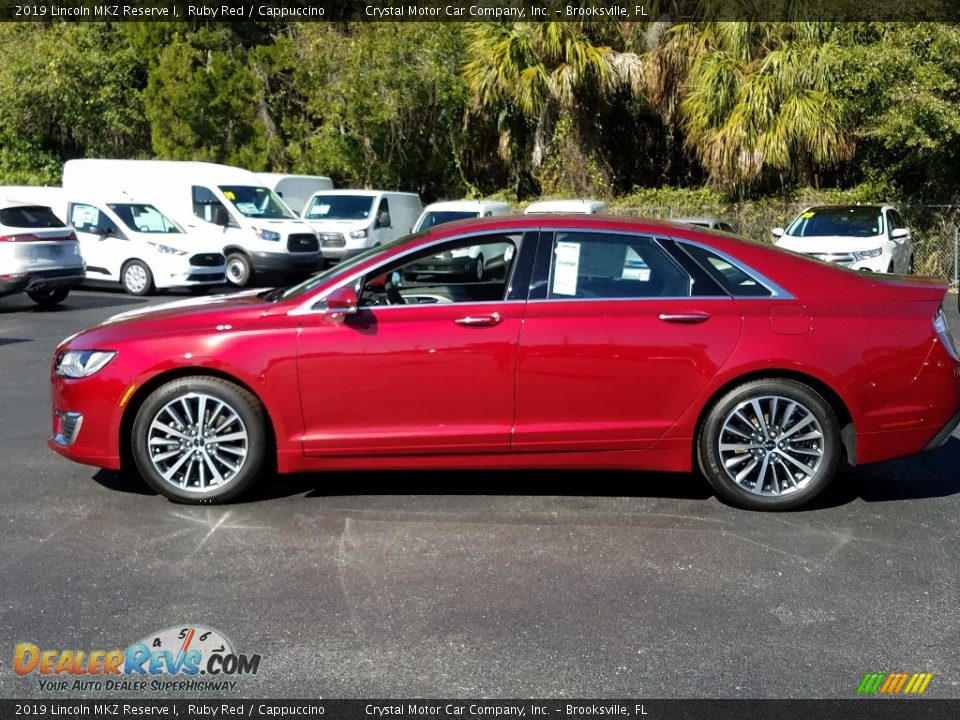 2019 Lincoln MKZ Reserve I Ruby Red / Cappuccino Photo #2