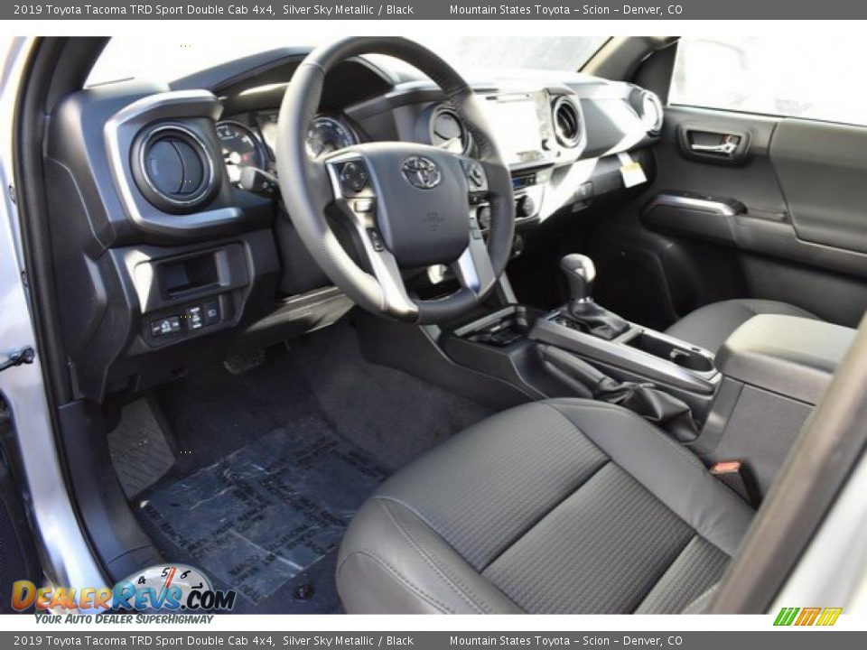 2019 Toyota Tacoma TRD Sport Double Cab 4x4 Silver Sky Metallic / Black Photo #5