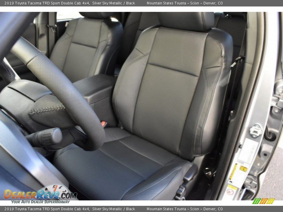 2019 Toyota Tacoma TRD Sport Double Cab 4x4 Silver Sky Metallic / Black Photo #7