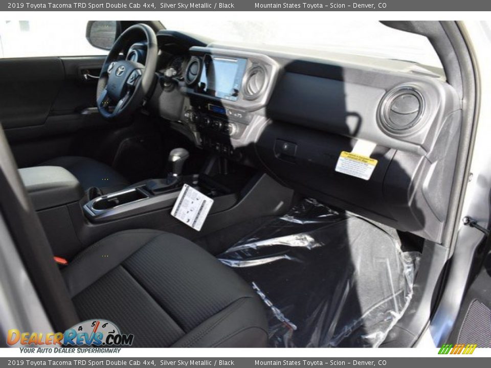 2019 Toyota Tacoma TRD Sport Double Cab 4x4 Silver Sky Metallic / Black Photo #11