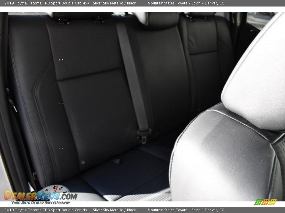2019 Toyota Tacoma TRD Sport Double Cab 4x4 Silver Sky Metallic / Black Photo #19