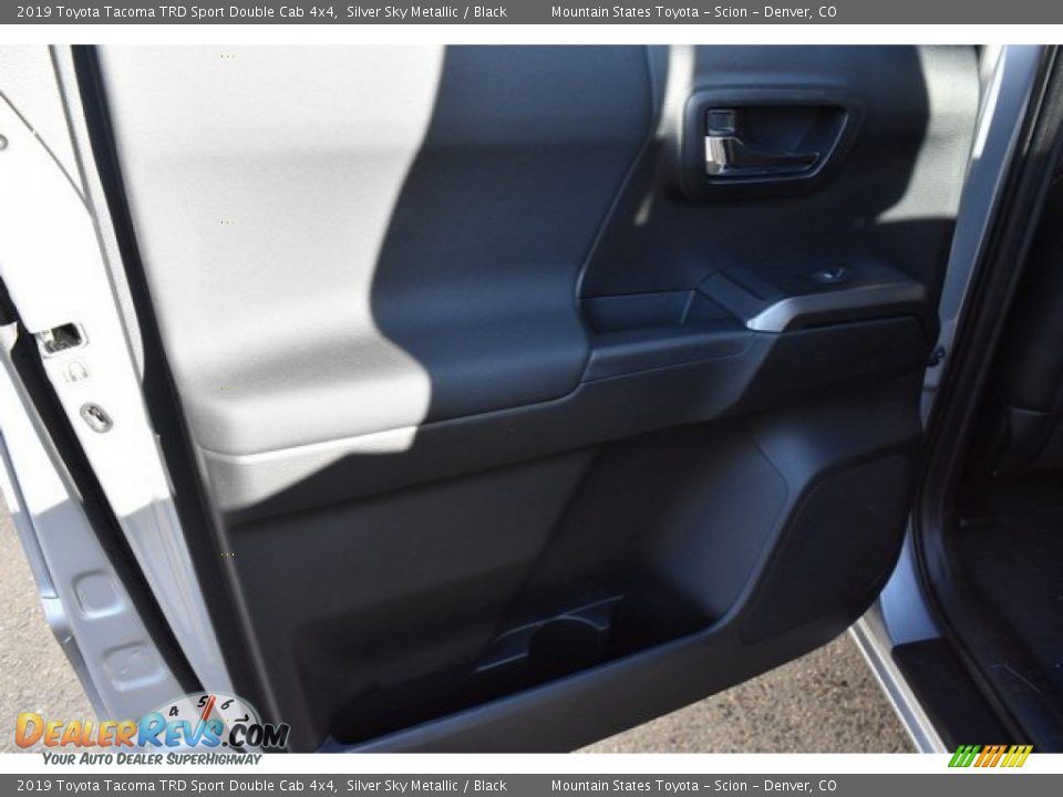 2019 Toyota Tacoma TRD Sport Double Cab 4x4 Silver Sky Metallic / Black Photo #21