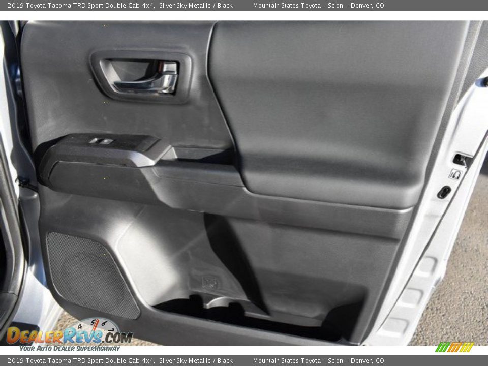 2019 Toyota Tacoma TRD Sport Double Cab 4x4 Silver Sky Metallic / Black Photo #23