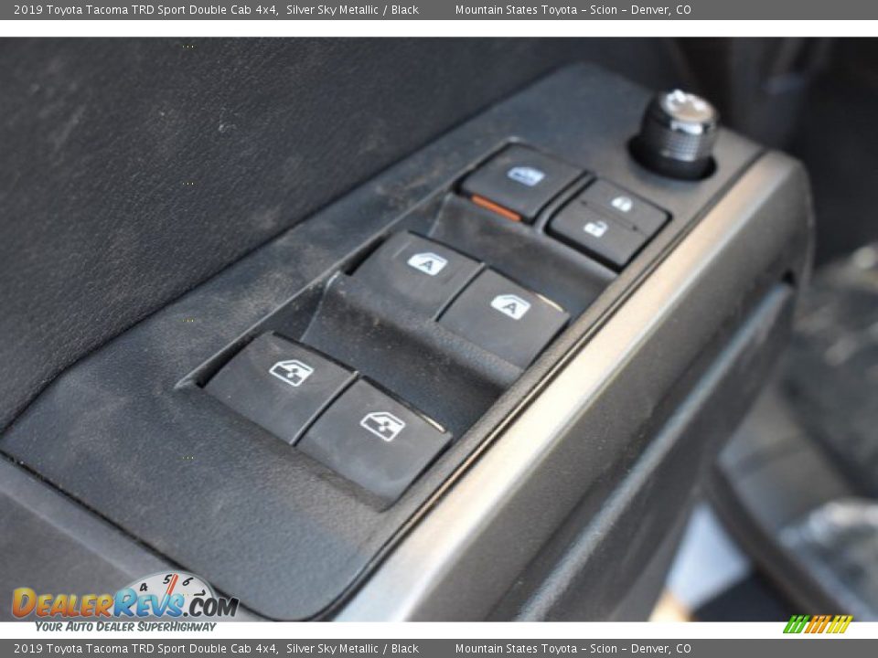 2019 Toyota Tacoma TRD Sport Double Cab 4x4 Silver Sky Metallic / Black Photo #24