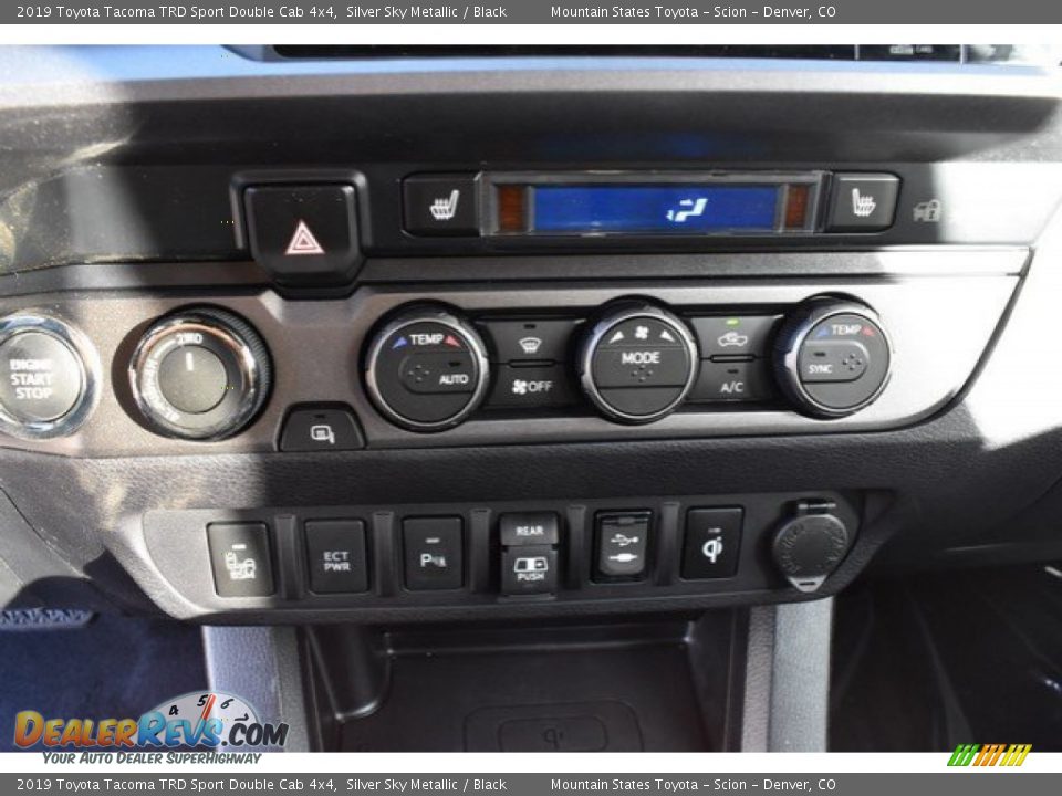 2019 Toyota Tacoma TRD Sport Double Cab 4x4 Silver Sky Metallic / Black Photo #29