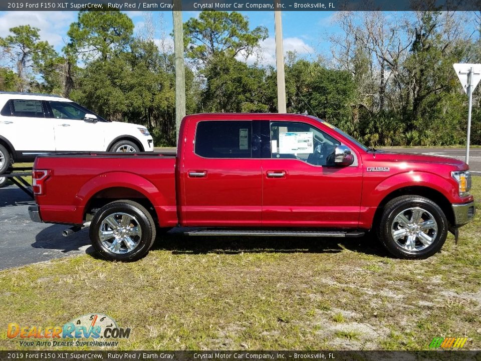 Ruby Red 2019 Ford F150 XLT SuperCrew Photo #6