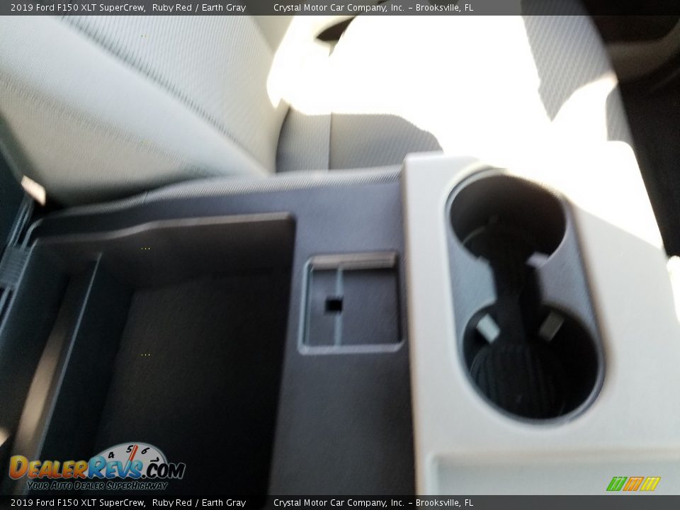 2019 Ford F150 XLT SuperCrew Ruby Red / Earth Gray Photo #18