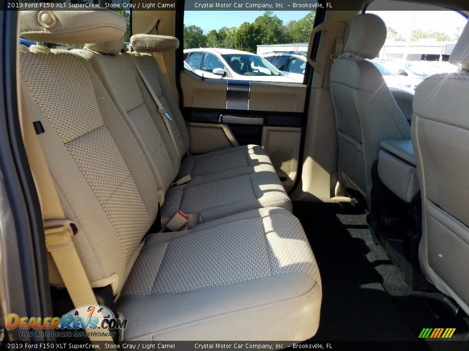 Rear Seat of 2019 Ford F150 XLT SuperCrew Photo #11