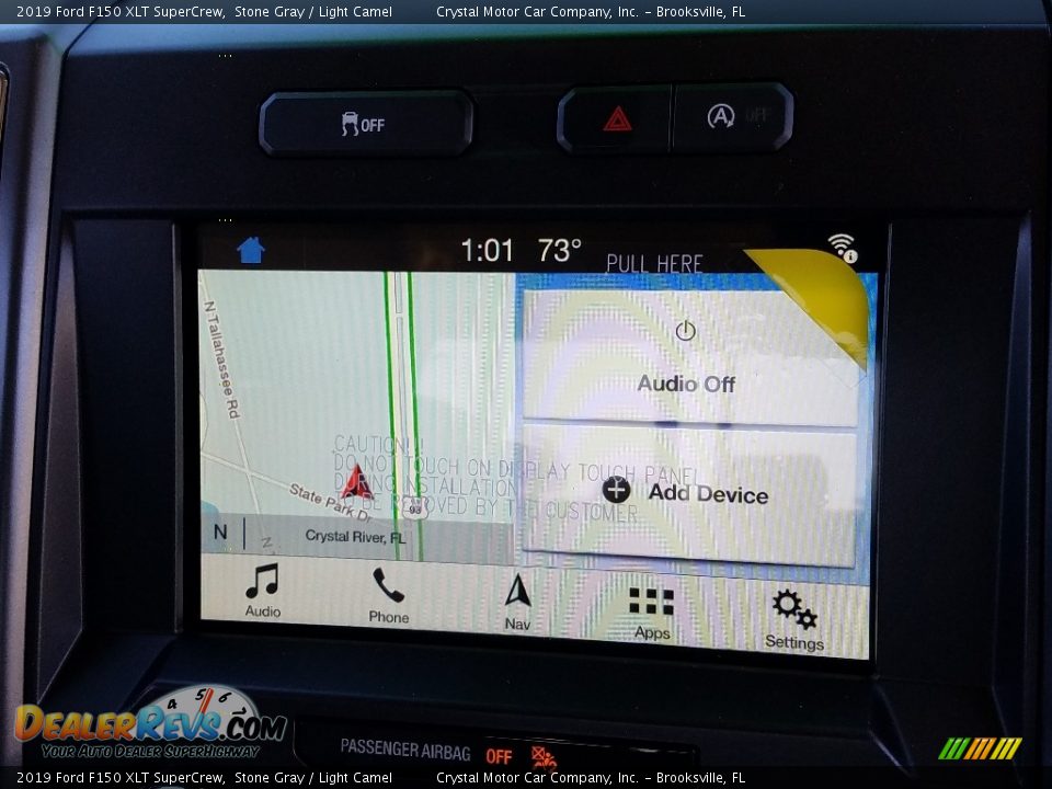 Navigation of 2019 Ford F150 XLT SuperCrew Photo #15