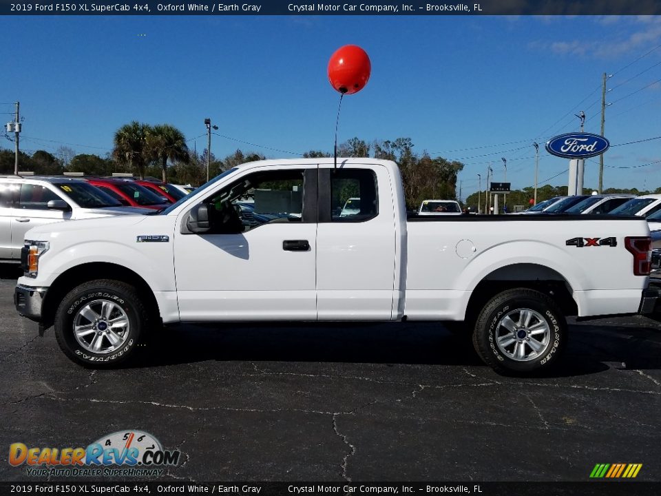 Oxford White 2019 Ford F150 XL SuperCab 4x4 Photo #2