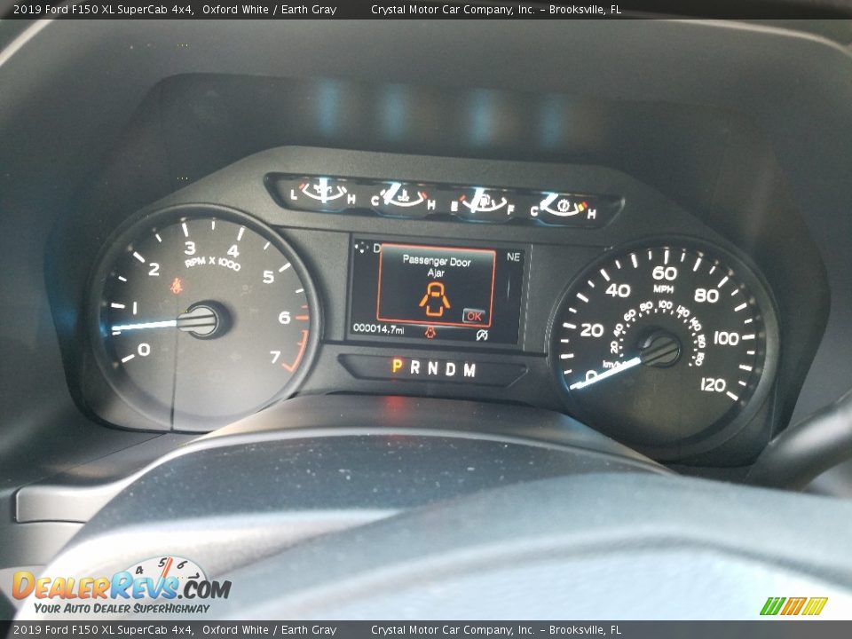 2019 Ford F150 XL SuperCab 4x4 Gauges Photo #14