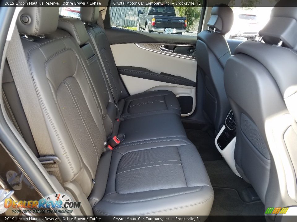Rear Seat of 2019 Lincoln Nautilus Reserve Photo #11