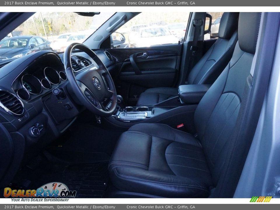 2017 Buick Enclave Premium Quicksilver Metallic / Ebony/Ebony Photo #4