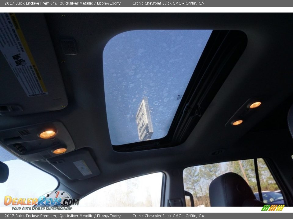 2017 Buick Enclave Premium Quicksilver Metallic / Ebony/Ebony Photo #6