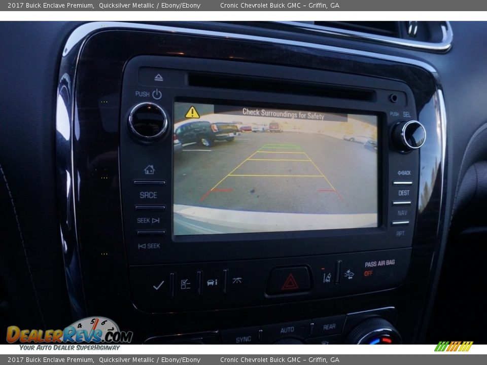 2017 Buick Enclave Premium Quicksilver Metallic / Ebony/Ebony Photo #9