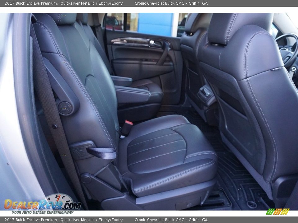 2017 Buick Enclave Premium Quicksilver Metallic / Ebony/Ebony Photo #16