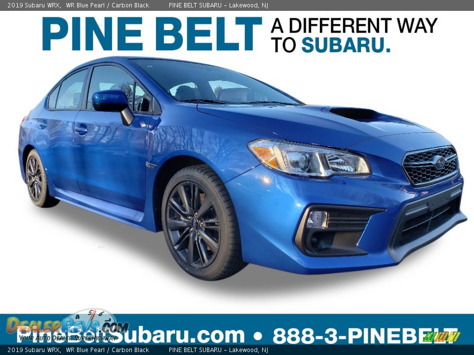 2019 Subaru WRX WR Blue Pearl / Carbon Black Photo #1