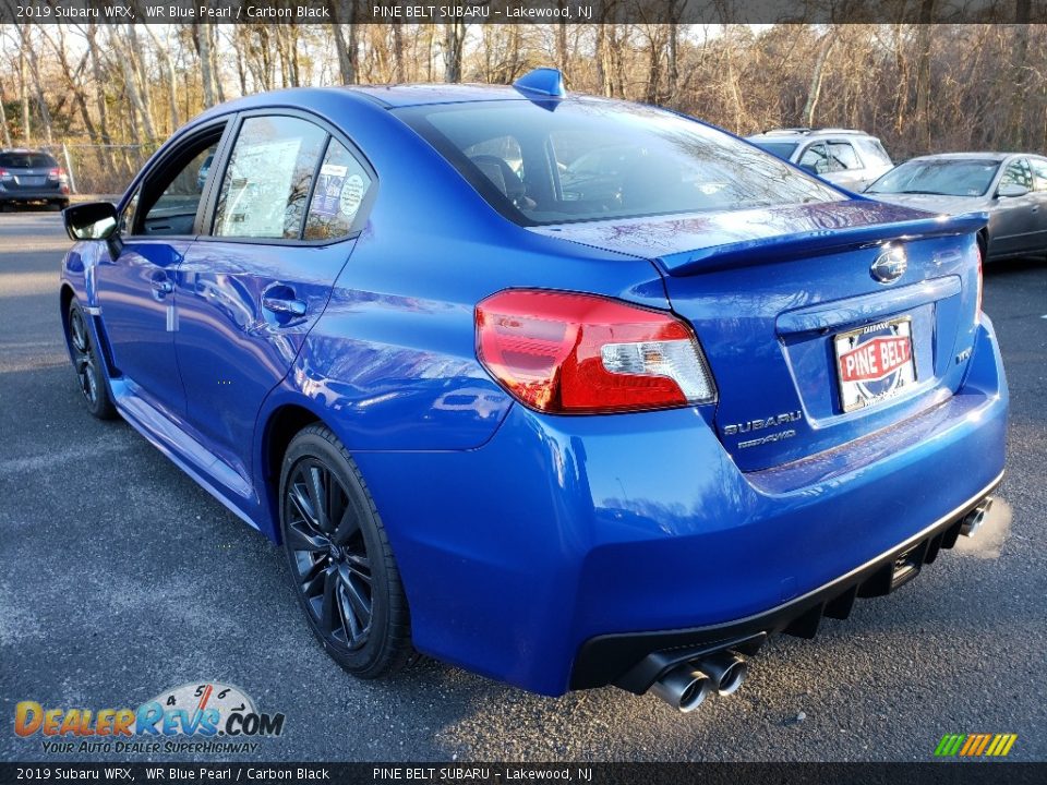 2019 Subaru WRX WR Blue Pearl / Carbon Black Photo #4