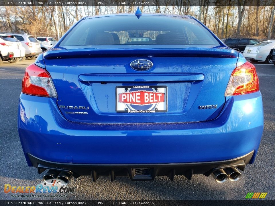 2019 Subaru WRX WR Blue Pearl / Carbon Black Photo #5