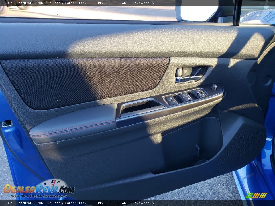 2019 Subaru WRX WR Blue Pearl / Carbon Black Photo #6