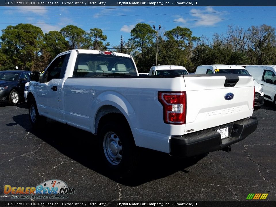 2019 Ford F150 XL Regular Cab Oxford White / Earth Gray Photo #3