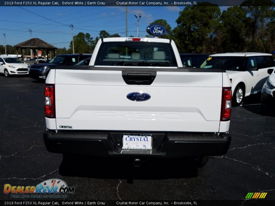2019 Ford F150 XL Regular Cab Oxford White / Earth Gray Photo #4