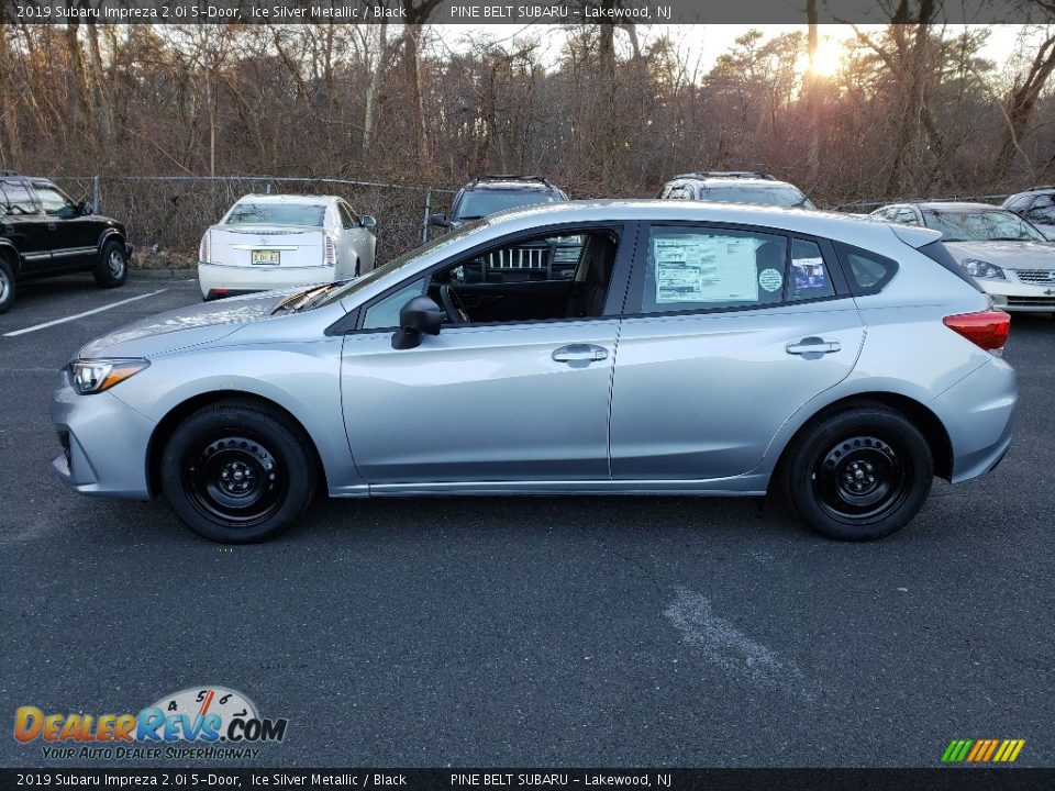 2019 Subaru Impreza 2.0i 5-Door Ice Silver Metallic / Black Photo #3