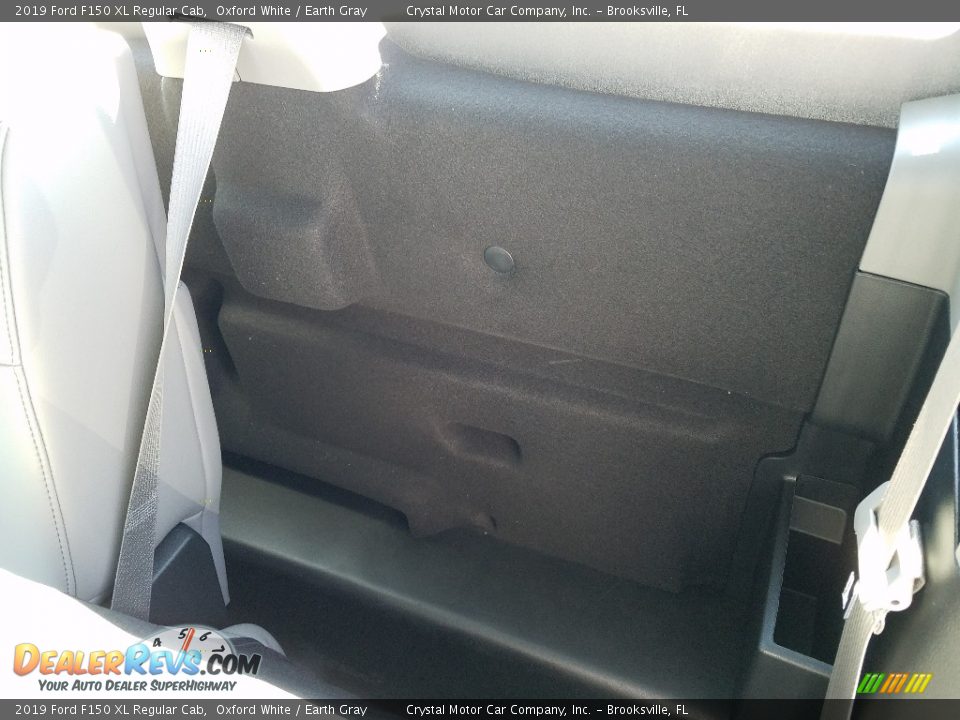 2019 Ford F150 XL Regular Cab Oxford White / Earth Gray Photo #10