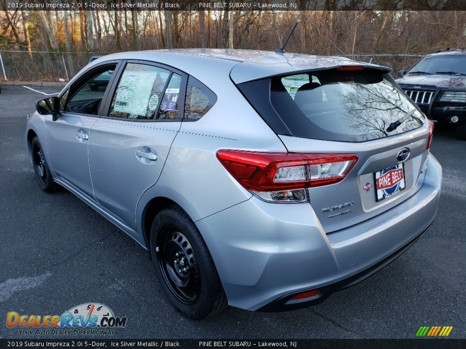 2019 Subaru Impreza 2.0i 5-Door Ice Silver Metallic / Black Photo #4