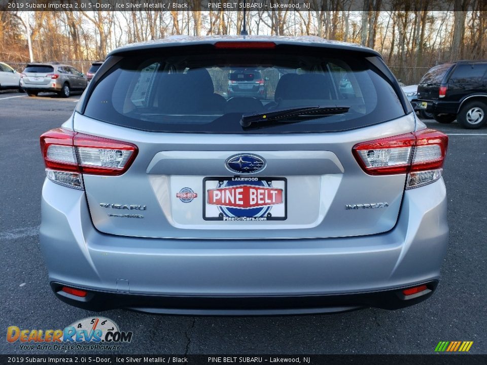 2019 Subaru Impreza 2.0i 5-Door Ice Silver Metallic / Black Photo #5