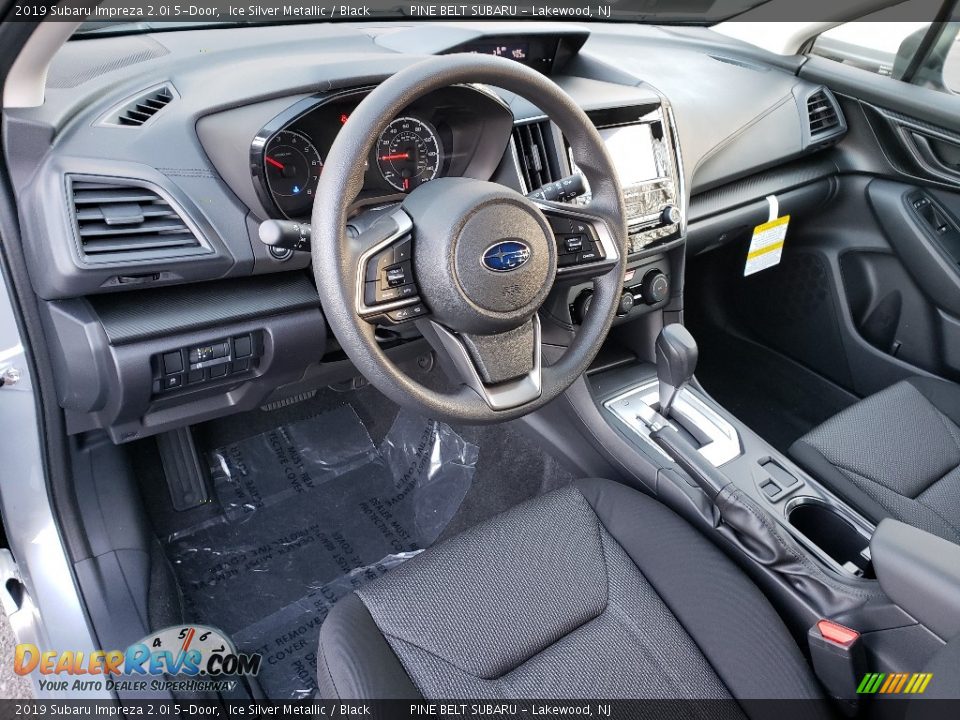 Black Interior - 2019 Subaru Impreza 2.0i 5-Door Photo #7