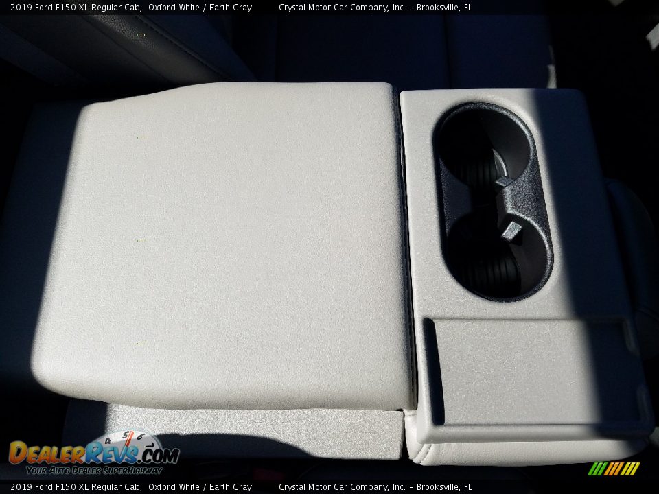 2019 Ford F150 XL Regular Cab Oxford White / Earth Gray Photo #17
