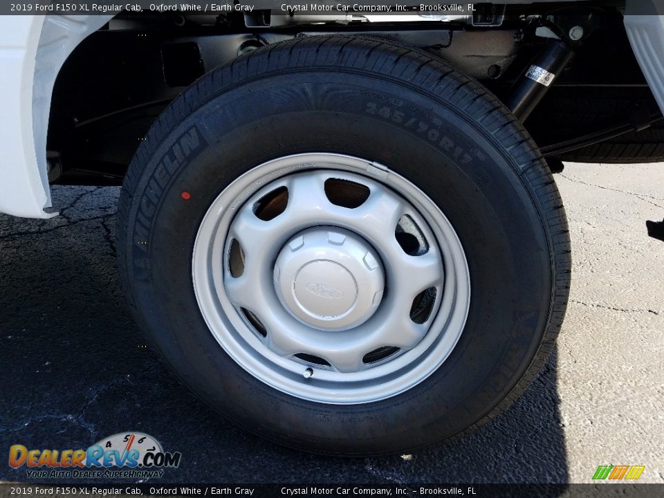 2019 Ford F150 XL Regular Cab Oxford White / Earth Gray Photo #20