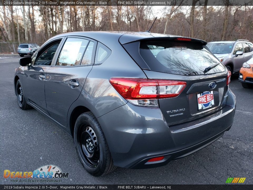 2019 Subaru Impreza 2.0i 5-Door Magnetite Gray Metallic / Black Photo #4