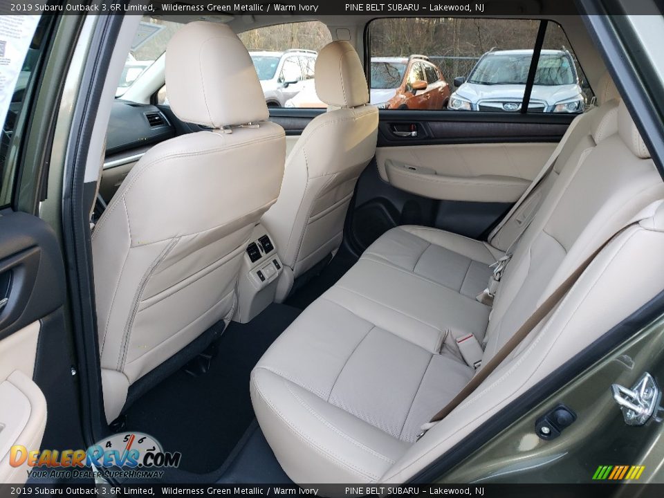 Rear Seat of 2019 Subaru Outback 3.6R Limited Photo #8