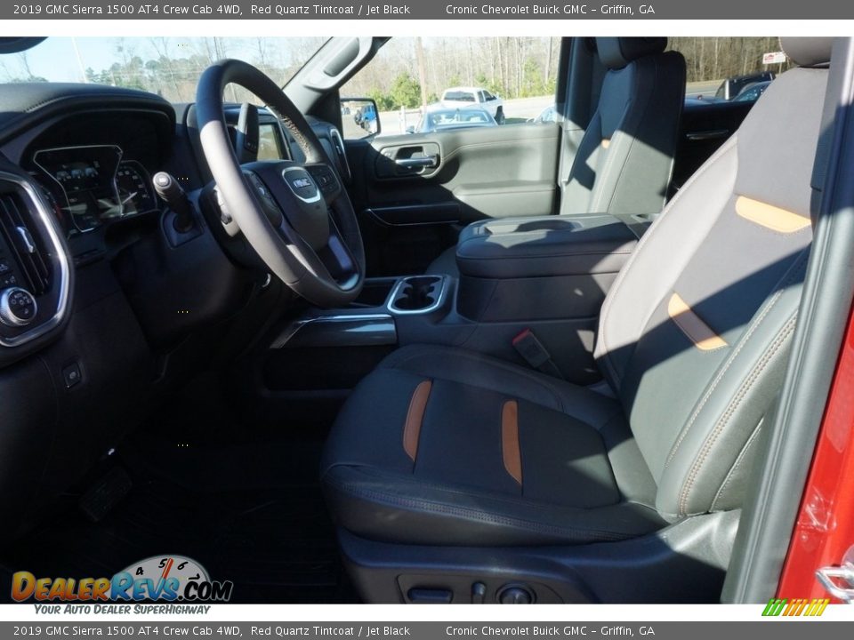 2019 GMC Sierra 1500 AT4 Crew Cab 4WD Red Quartz Tintcoat / Jet Black Photo #4