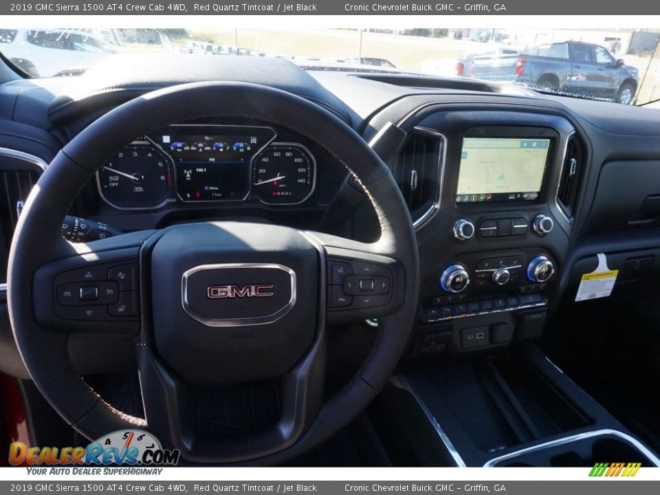 2019 GMC Sierra 1500 AT4 Crew Cab 4WD Red Quartz Tintcoat / Jet Black Photo #5