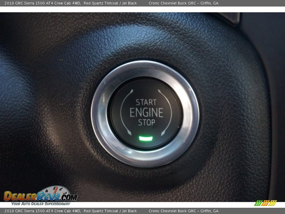 2019 GMC Sierra 1500 AT4 Crew Cab 4WD Red Quartz Tintcoat / Jet Black Photo #7