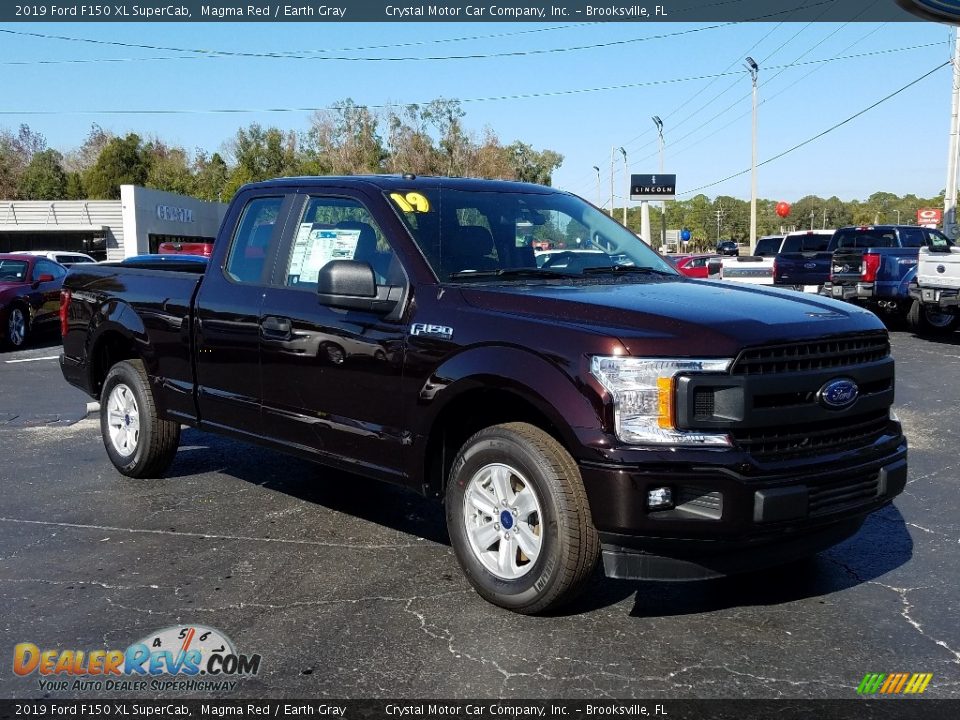 Front 3/4 View of 2019 Ford F150 XL SuperCab Photo #7